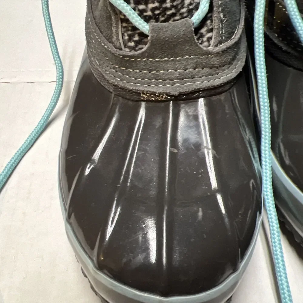 Khombu Faux Fur Winter Snow Rain‎ Boots Water Repellent Women's SZ 9